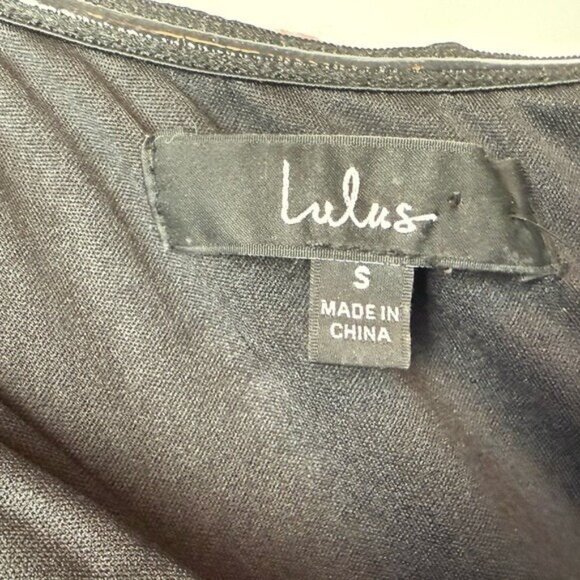 LULUS Bringing the Charm Floral Full Length Organza Gown One Shoulder NWT Sz S - Picture 9 of 11